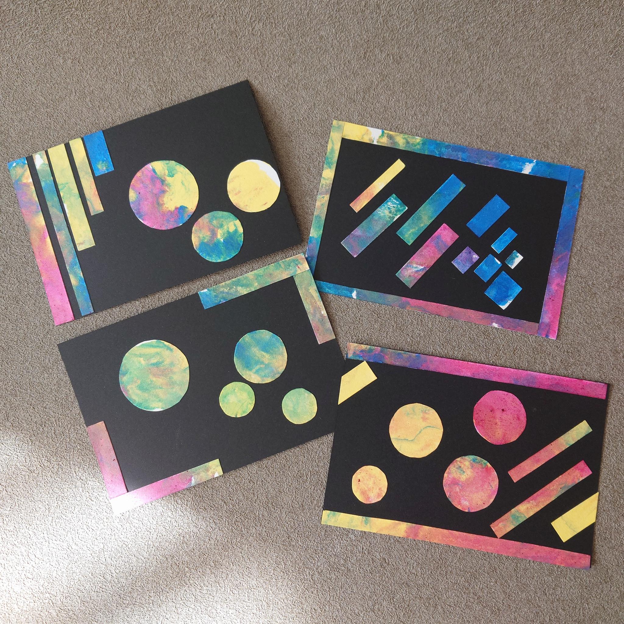 【iroiro】色に癒されるアートカード/ポストカード/メッセージカード1枚目の画像