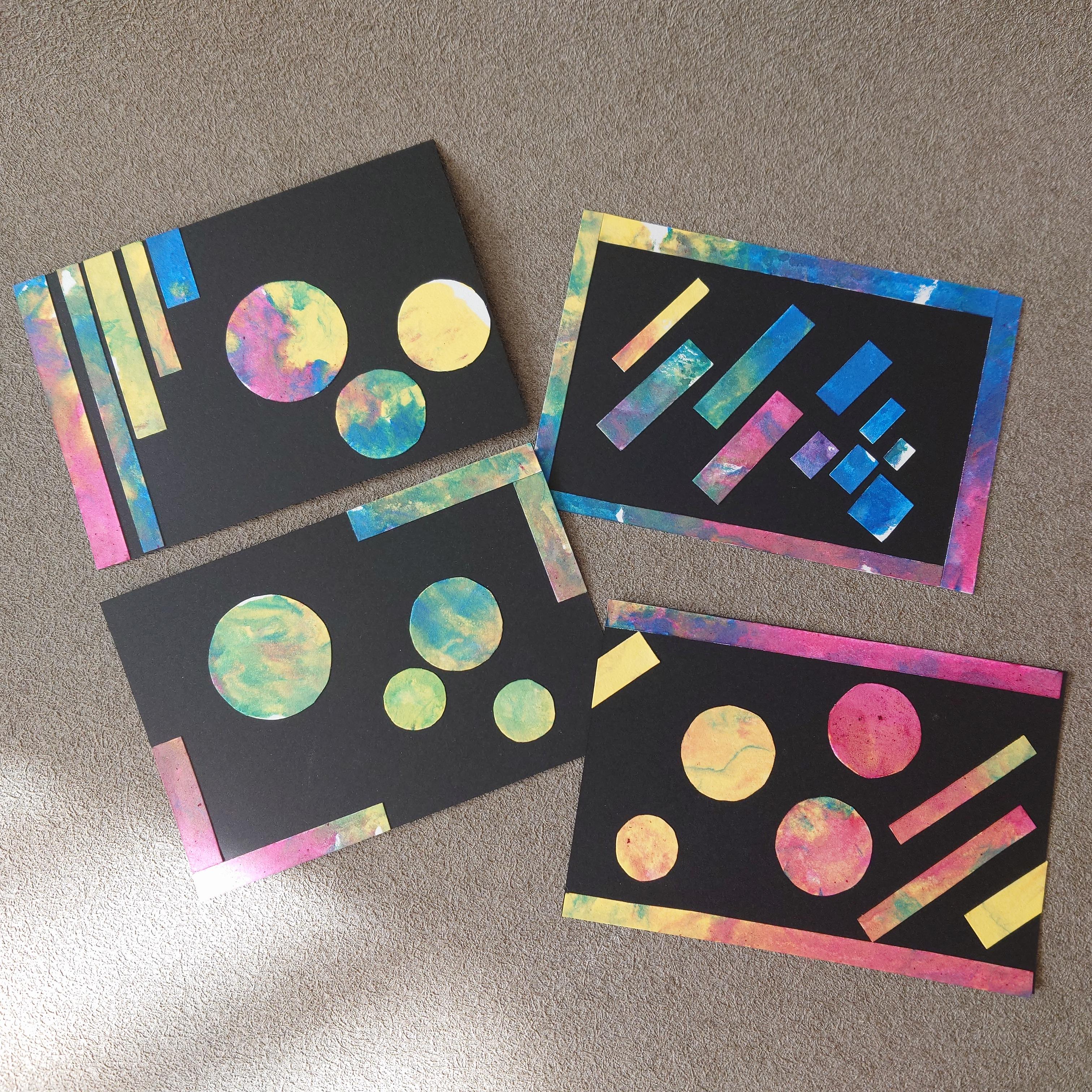 【iroiro】色に癒されるアートカード/ポストカード/メッセージカード1枚目の画像